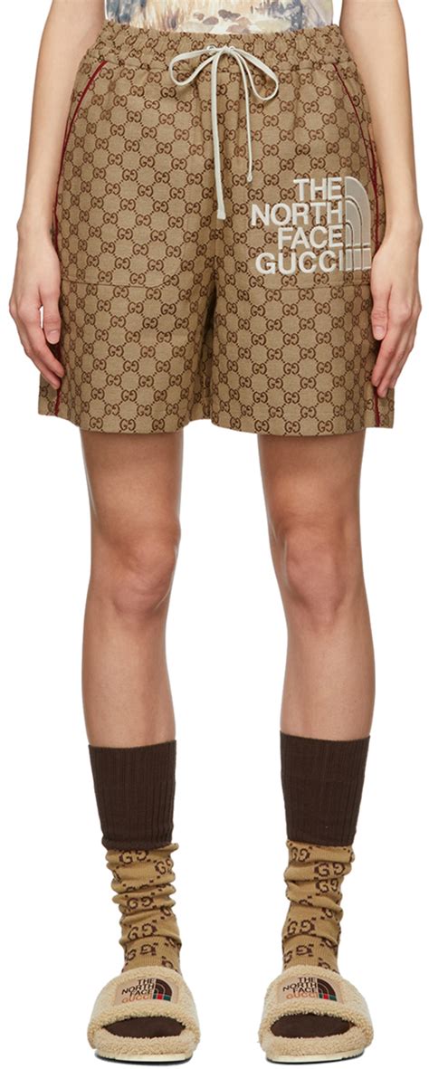 north face x gucci shorts|sudadera north face Gucci.